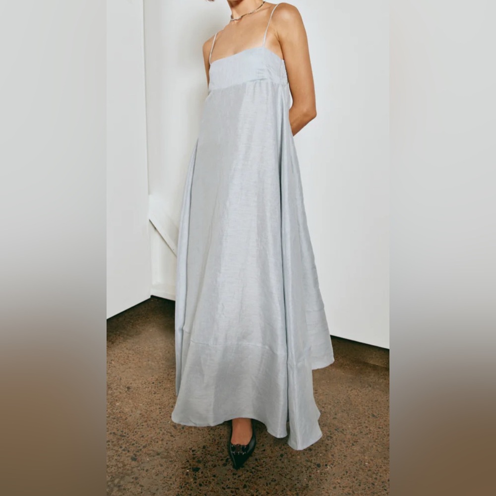 100% Linen Maxi Dress